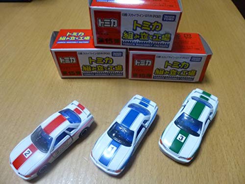 Amazon.co.jp: トミカ博組み立て工場スカイラインGT-R R32 3種