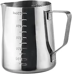 Jarra Pitcher 600ml Leiteira Inox Barista Profissional (Inox)
