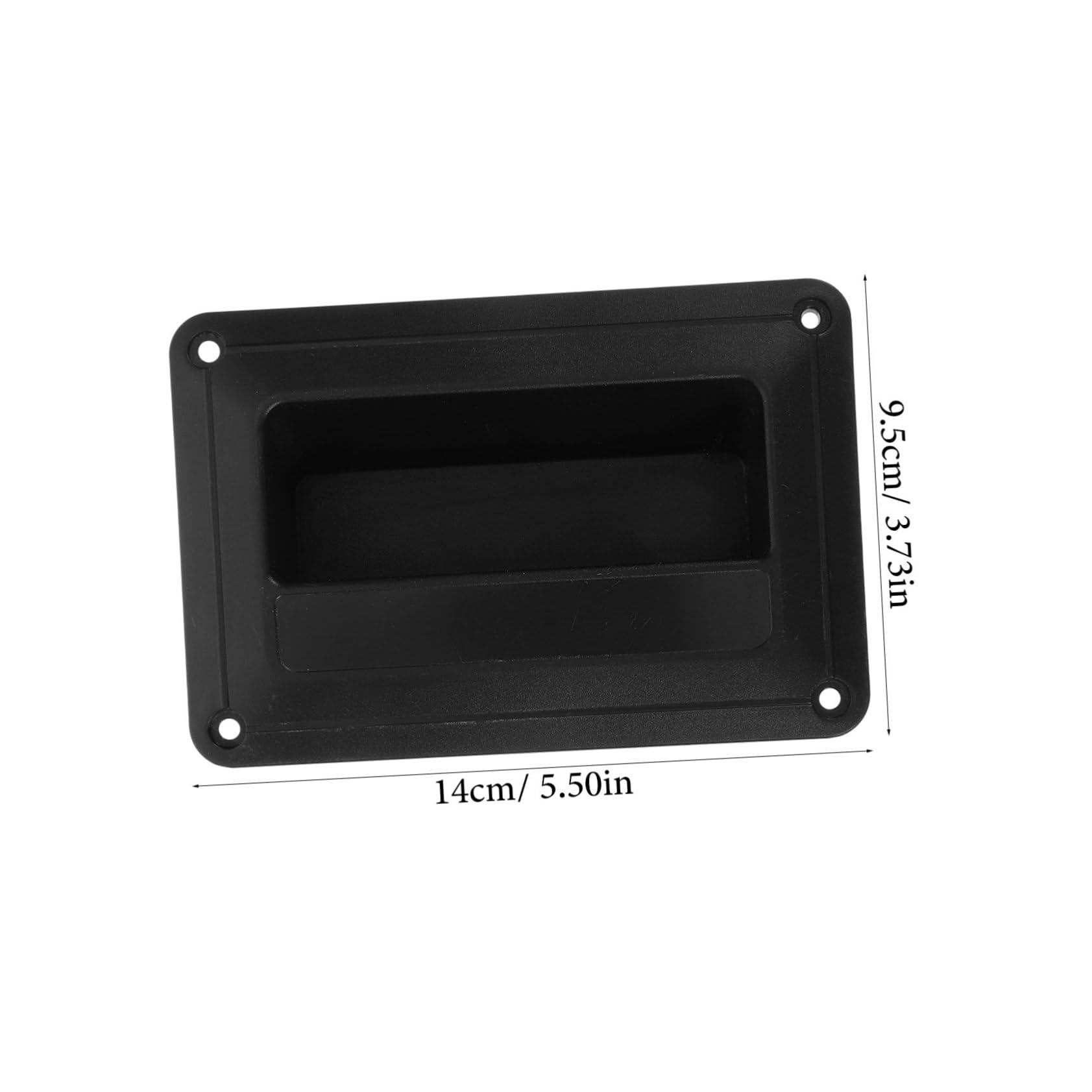 SHOWERORO 4 pcs Sturdy Plastic Speaker Side Handles Replacement Audio Speaker Accessories for Convenient Installation and Easy Operation Lightweight and Portable