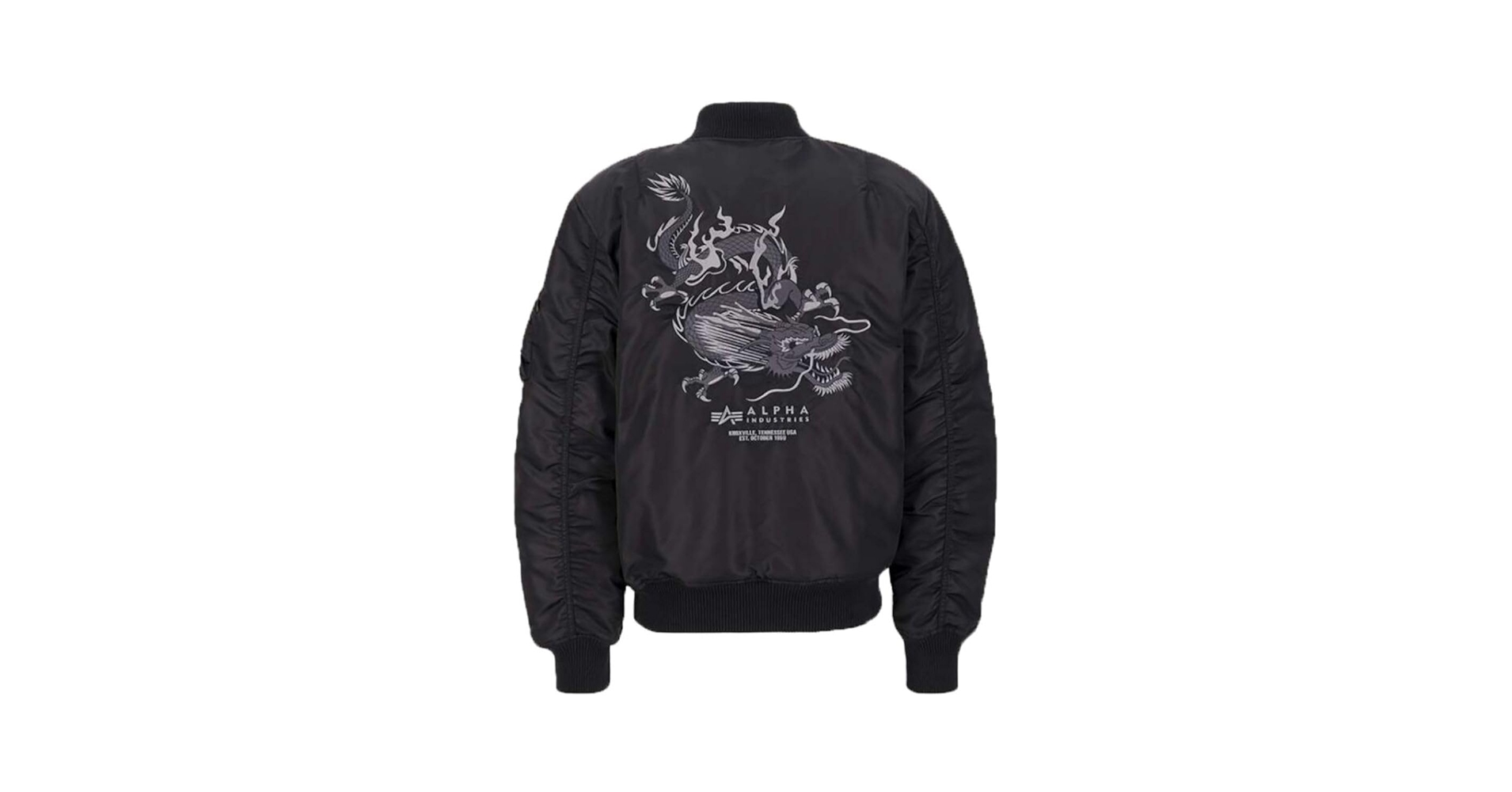 ★JunzzyMack☆MA-1 DRAGON FLIGHT MA-1 Dragon Embroidery Bomber Jacket | Alpha Industries