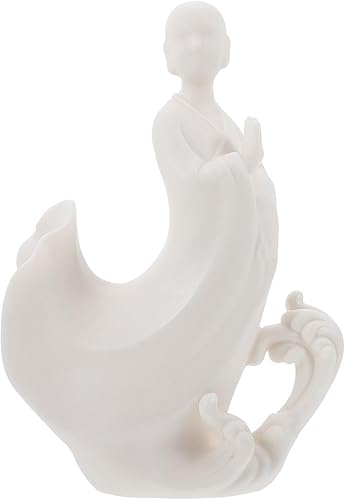 BESPORTBLE Monk Ornaments Gifts for Homebodies Chinese Decor Desktop Decor Standing Buddha Smiling Buddha Little Monk Statue Monk Adornment for