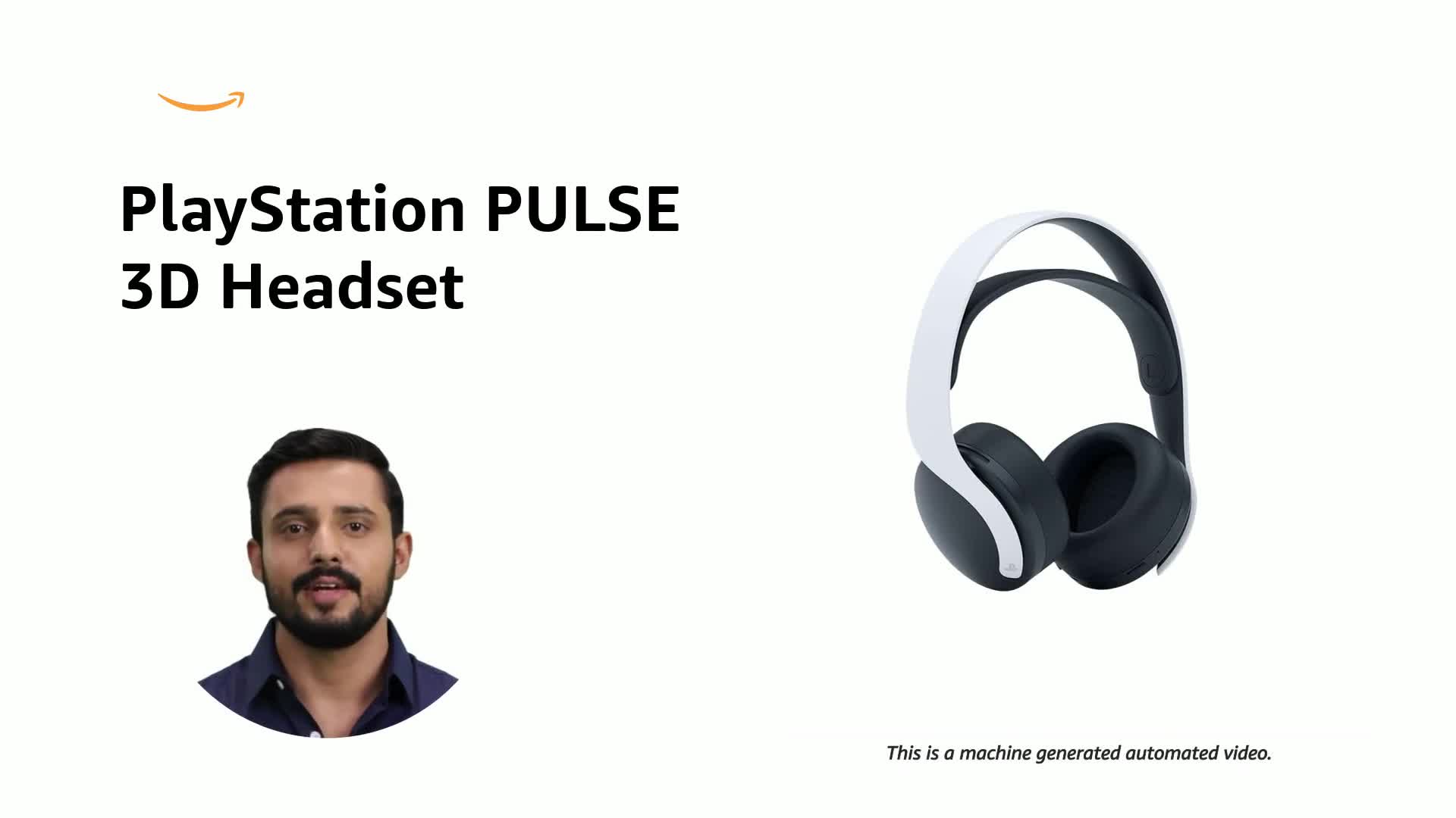 Sony PlayStation PULSE 3D Wireless On Ear Headset (Black,White