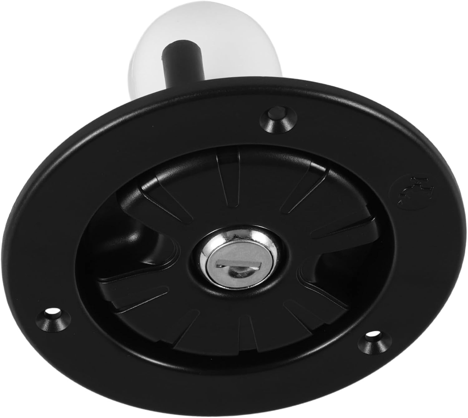 Rv Water Fill Cap Freshwater Inlet Connection for Camper Water Tanks Design Lock Feature Easy Installation Stylish for Rv Modifications