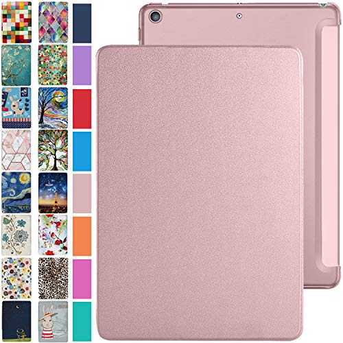 Image of DuraSafe Cases For iPad Pro 12.9 3 Generation Hard Back Case A1876 MTEL2HN /A MTEM2HN /A A2014 MTFN2HN /A MTFL2HN /A MTFP2HN /A MTFQ2HN /A A1983 MTHN2HN /A MTHU2HN /A MTJA2HN /A MTJ02HN /A MTJH2HN /A - Rose Gold