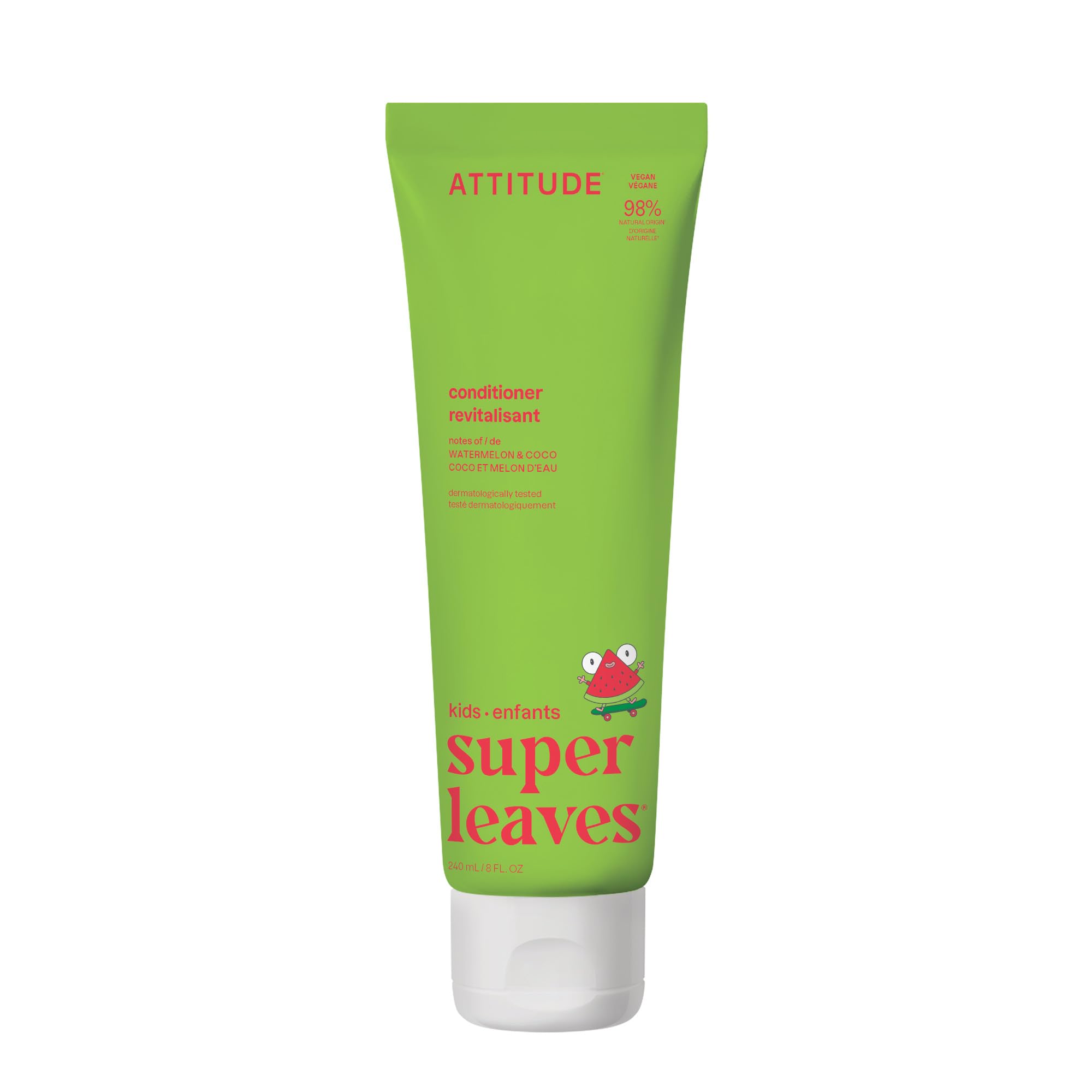 Little Leaves Natural Conditioner For Kids - Watermelon And Coco - 240 ml