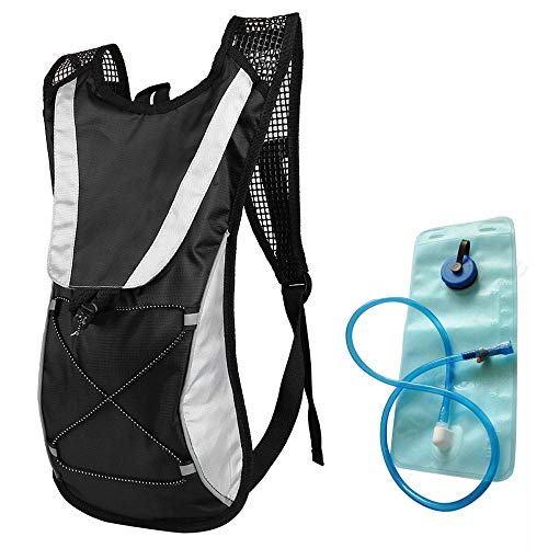 Mochila Hidratação Impermeável Com Bolsa de Água Bike 2 Litros