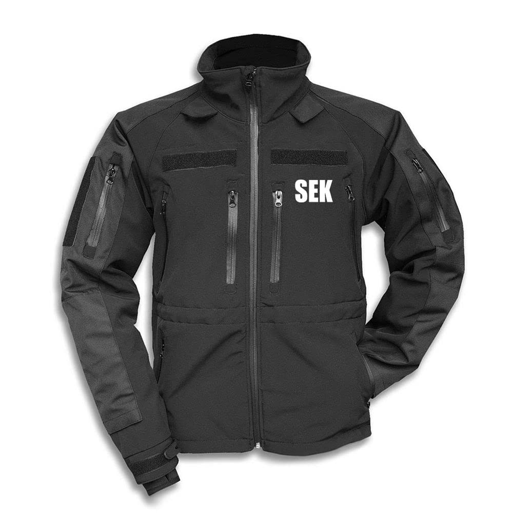 Veste Softshell de police Copytec 30183 noir XXL blouson coupe vent - 4