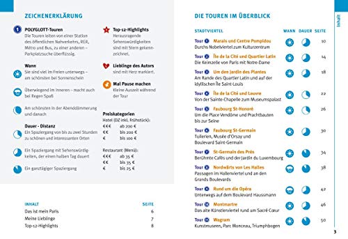 POLYGLOTT Reiseführer Paris zu Fuß entdecken: Auf