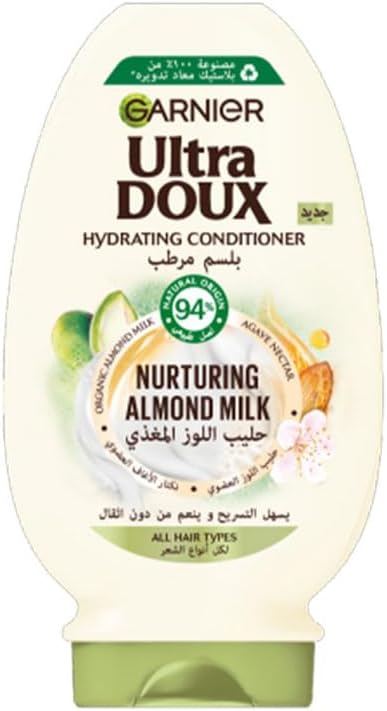 Garnier Ultra Doux Almond Milk Hydrating Conditioner, 360 ml