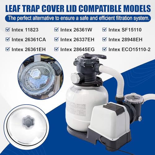Image of XT Above Ground Pool Vacuum Plate Pool Skimmer Replacement Parts