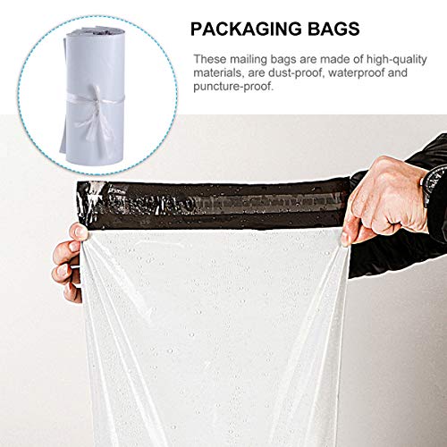 NUOBESTY 100Pcs Saco de Correio Ã  Prova D 'Ãgua Saco de Embalagem Expressa Sacos de Remessa Postal