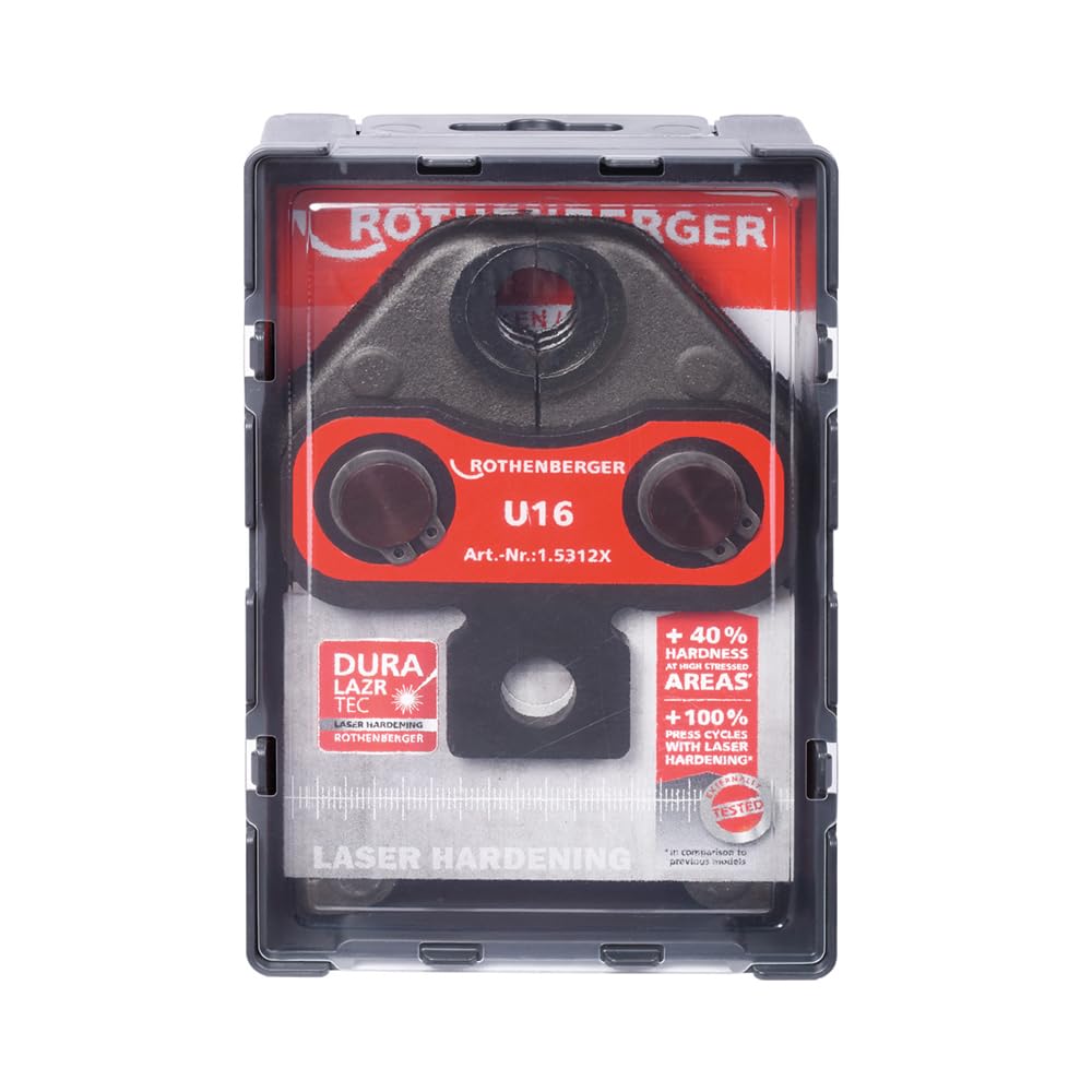 ROTHENBERGER Pressbacke Standard U16 | 015312X | Pressbacke, Presszange, Pressbacke für Pressfittinge