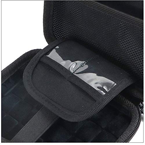 Shan-S Storage Case for Canon PV-123 Printer,Universal Mini Portable EVA Hard Shell Travel Storage Bag Protective Carrying Case Cover Mesh Zipper Pouch Bag for Xiaomi XPRINT Printer Accessories