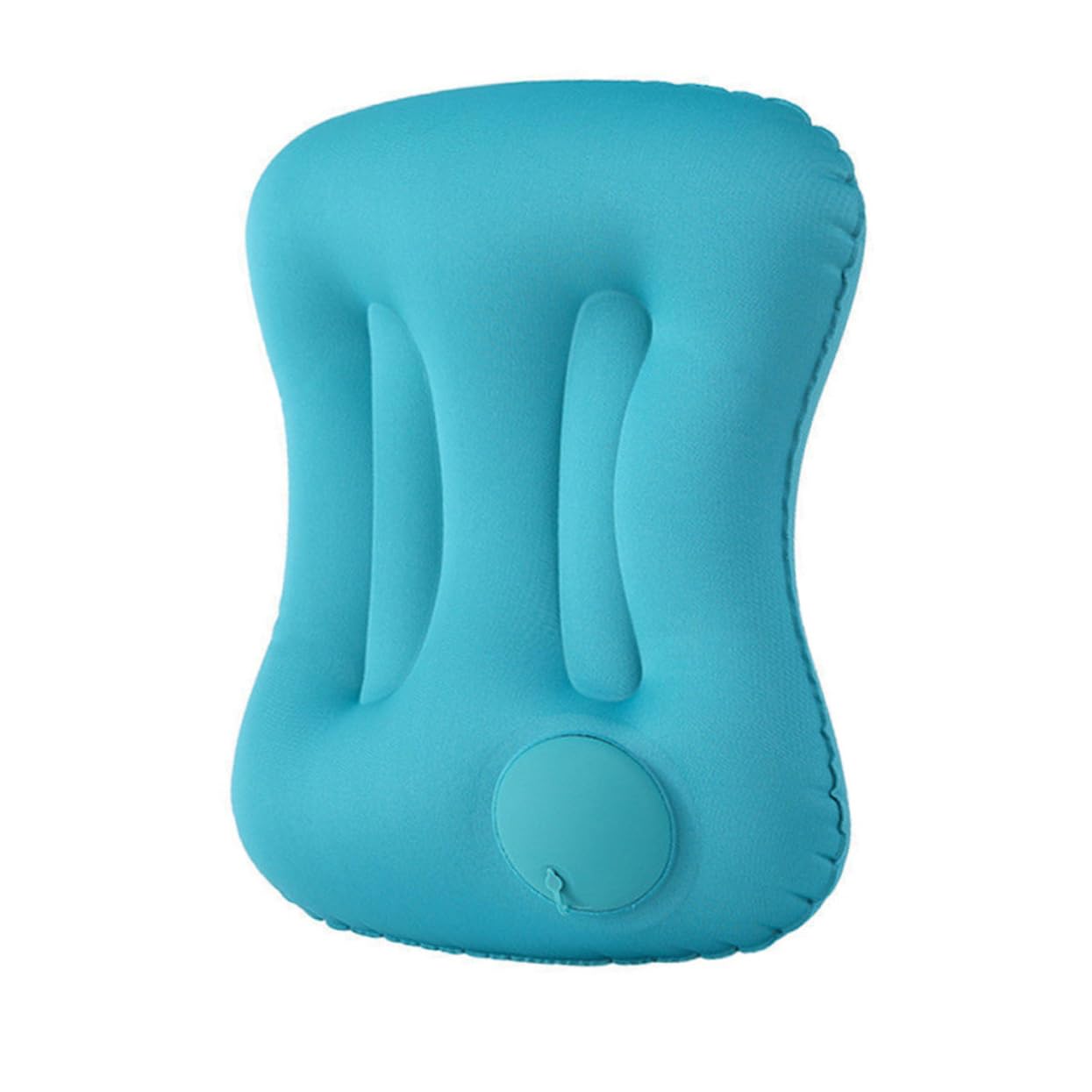 KOMBIUDA Quick Inflate Pillow Back Support Cushion Neck Head Comfort Compact for Travel Easy to Use