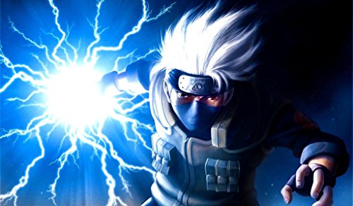 Naruto Kakashi Chidori TCG playmat, gamemat 24