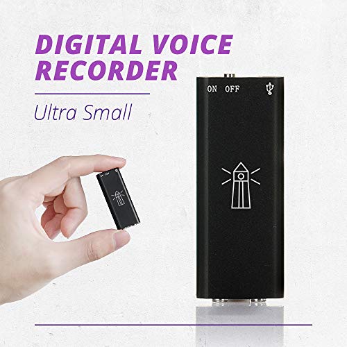 Mini USB Voice Recorder | Music Player Playback | Flash Memory Storage |