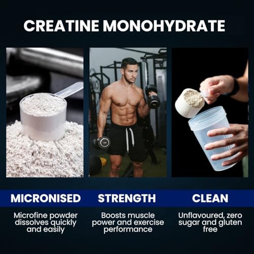 Image of C9 Nutrition Micronized Creatine Monohydrate | 3000mg Ultra-Pure 200 Mesh Filtered Creatine Powder | Boost Strength, Power & Muscle Recovery | Zero Sugar | Fruit Fusion Flavour | 100g for Men & Women, 33 Servings (100gm, Fruit Fusion)