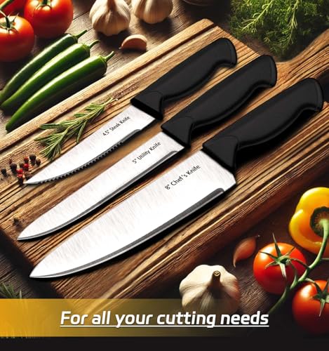 14-Piece German High Carbon Stainless Steel Knife Set - Image 6