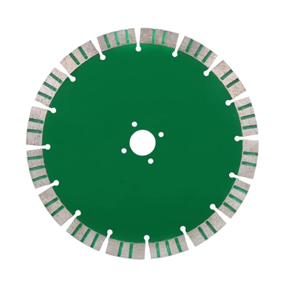 Discos de corte de diamante para amoladora angula 1 disco de corte de piedra con hoja de sierra de diamante de 190-230 mm, disco de corte turbo segmentado for granito, mármol y hormigón, 230 mm(230mm)