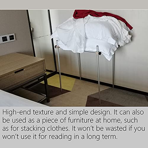 Image of Reading Stand for Lying Flat on Bed | Supine Reading Book Stand Book Rest /Tablet Support (Without LED Lamp and Phone Bracket)