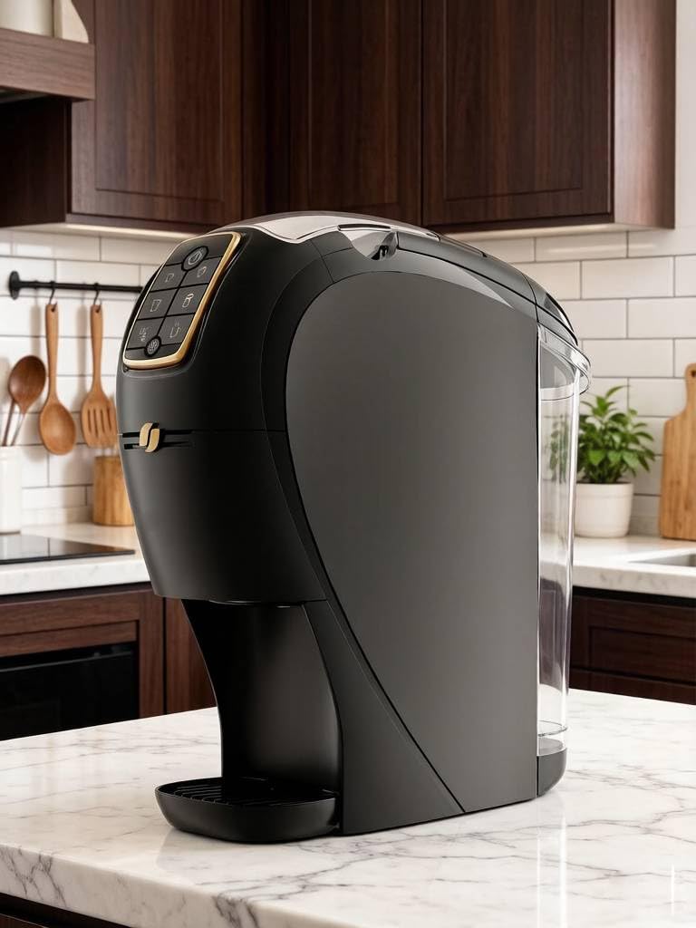 Amazon | コーヒー マシン ブレンド バリスタ スリム マットブラック