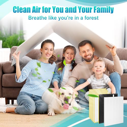 Image of HR900 Replacement Filter-Compatible with Winix HR900 Ultimate Pet Air Purifier,Part#1712-0093-00 Replacement Filter T and 1712-0094-00 Replacement U