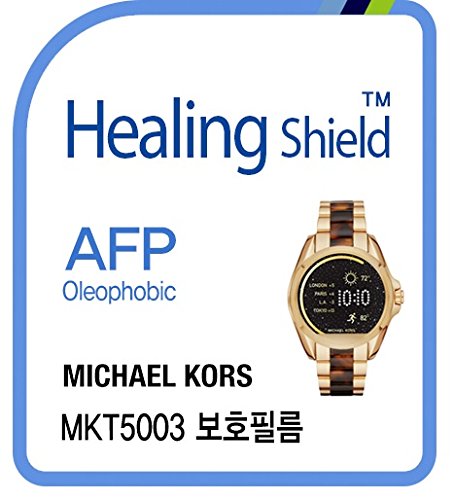 Healingshield �X�L���V�[���t���ی�t�B���� Oleophobic AFP Clear Film for Michael Kors Watch Smart Watch MKT5003 [Front 2pcs]