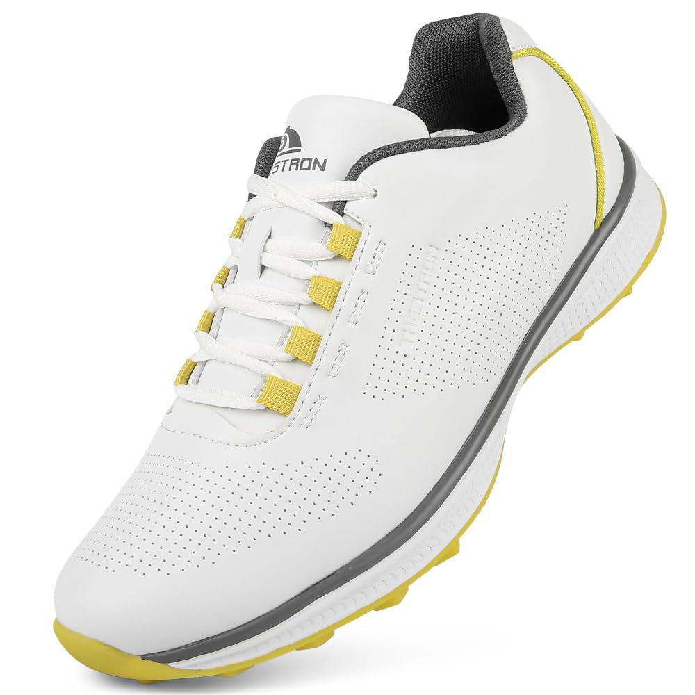THESTRON Professional Men's Golf Shoes Lighweight Comfortable Spikeless Golf Sport Training Sneakers for Men