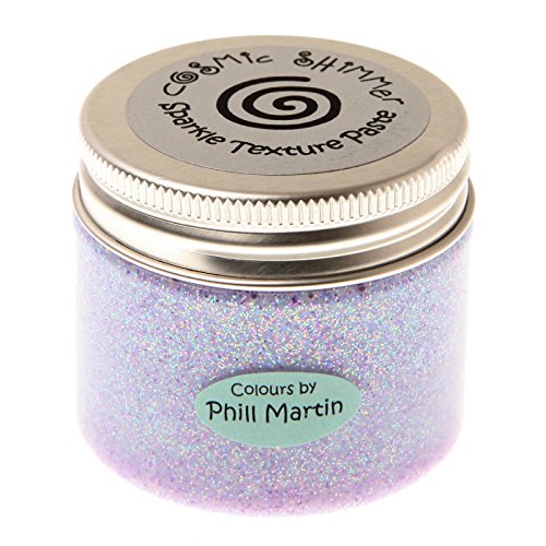 Phill Martin Cosmic Shimmer Chic Viola Glitzernde Strukturpaste, Papier, 50 ml Cover
