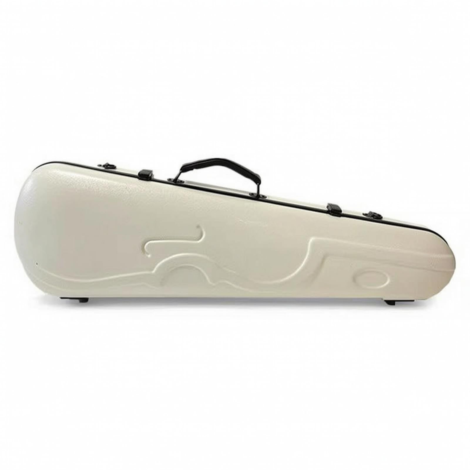 Estuche Violín Resisn Funda Ligero para Violinistas, Conciertos, Blanco Mate