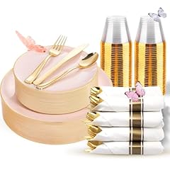 175PCS - Pink and Gold