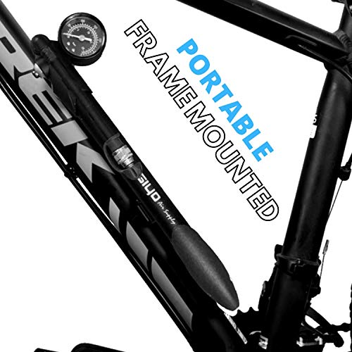 image for NH 2-in-1 Portable Air Shock & Tire Pump, Fork & Rear Suspension Gauge