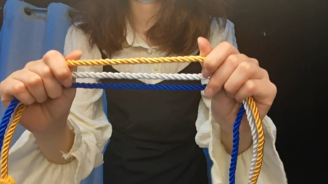 18-Pack Graduation Honor Cords - 67 Inch Braided Polyester Cords With Tassels For College & High School Ceremonies (Red, White, Blue)