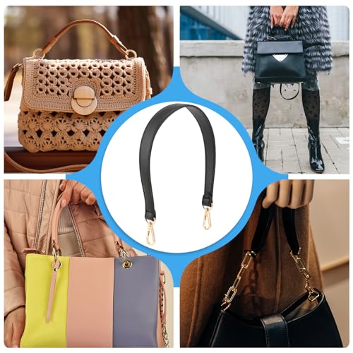 Damen Leder Schulterriemen Schultergurt für Taschen, 48,5cm Taschenriemen Ersatz, für Brieftaschen Umhängetaschen Taschengurt Gurt Riemen für Brieftaschen
