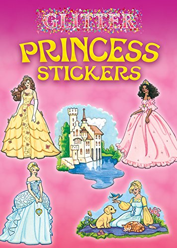 Dover Books DOV-46577-2 Glitter Princess Sticker
