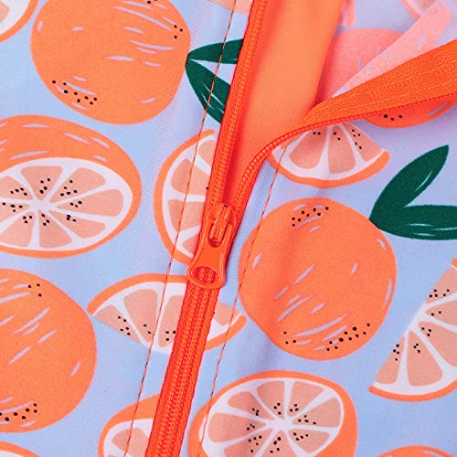 XFGIRLS Baby/Toddler Girls Swimsuit Long Sleeve One-Piece Bathing Suit Rash Guard4