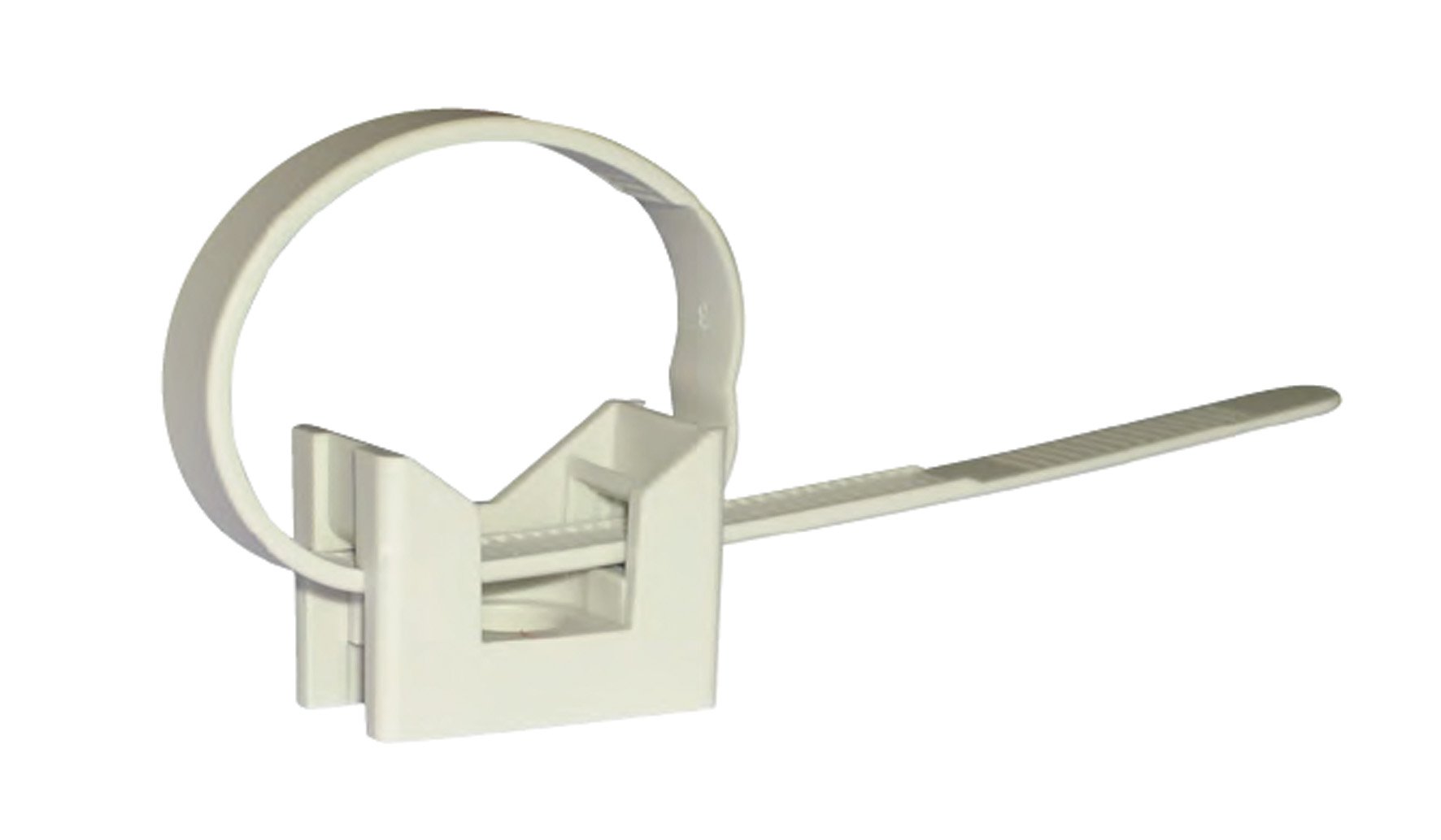FASCETTE NYLON C/BASE X TUBI DIA.16-32(PZ100)