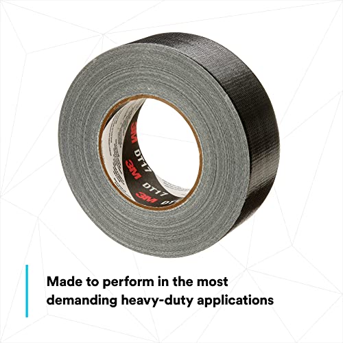Image of 3M Super Fabric Tape DT17, Black, 48 mm x 32 m, 0.43 mm