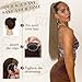 BARSDAR Long Straight Ponytail Extension - 26 Inch Drawstring Brown Ponytail Hair Extensions Synthetic Clip in Pony Tails Hairpieces Fake Straight Ponytail for Women Girls Daily- Light Brown Mixed