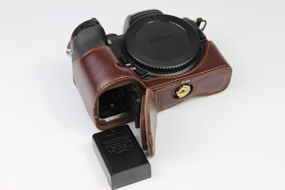 Amazon | SIUTATDSH カメラケース 銀付牛革 適用 Nikon ニコン Z50 Z30