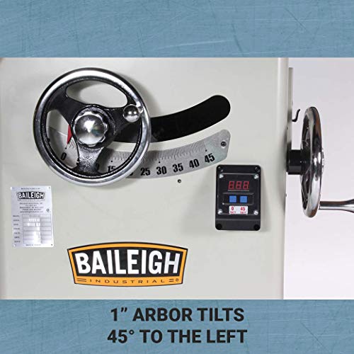 Baileigh TS-1248P-52 Professional Cabinet Style Table Saw, Single Phase, 48