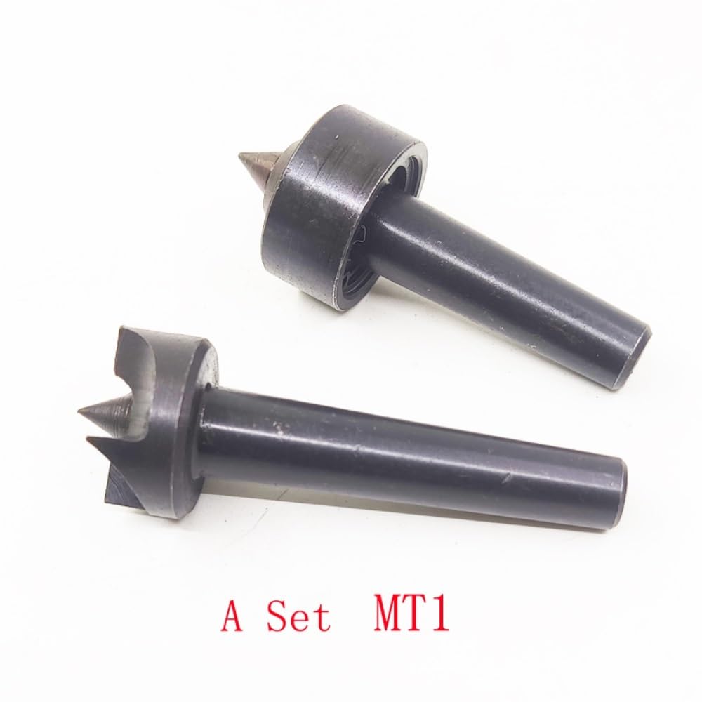 1 dé à coudre simple MT1/MT2 for tour à bois DIY(A Set MT2)