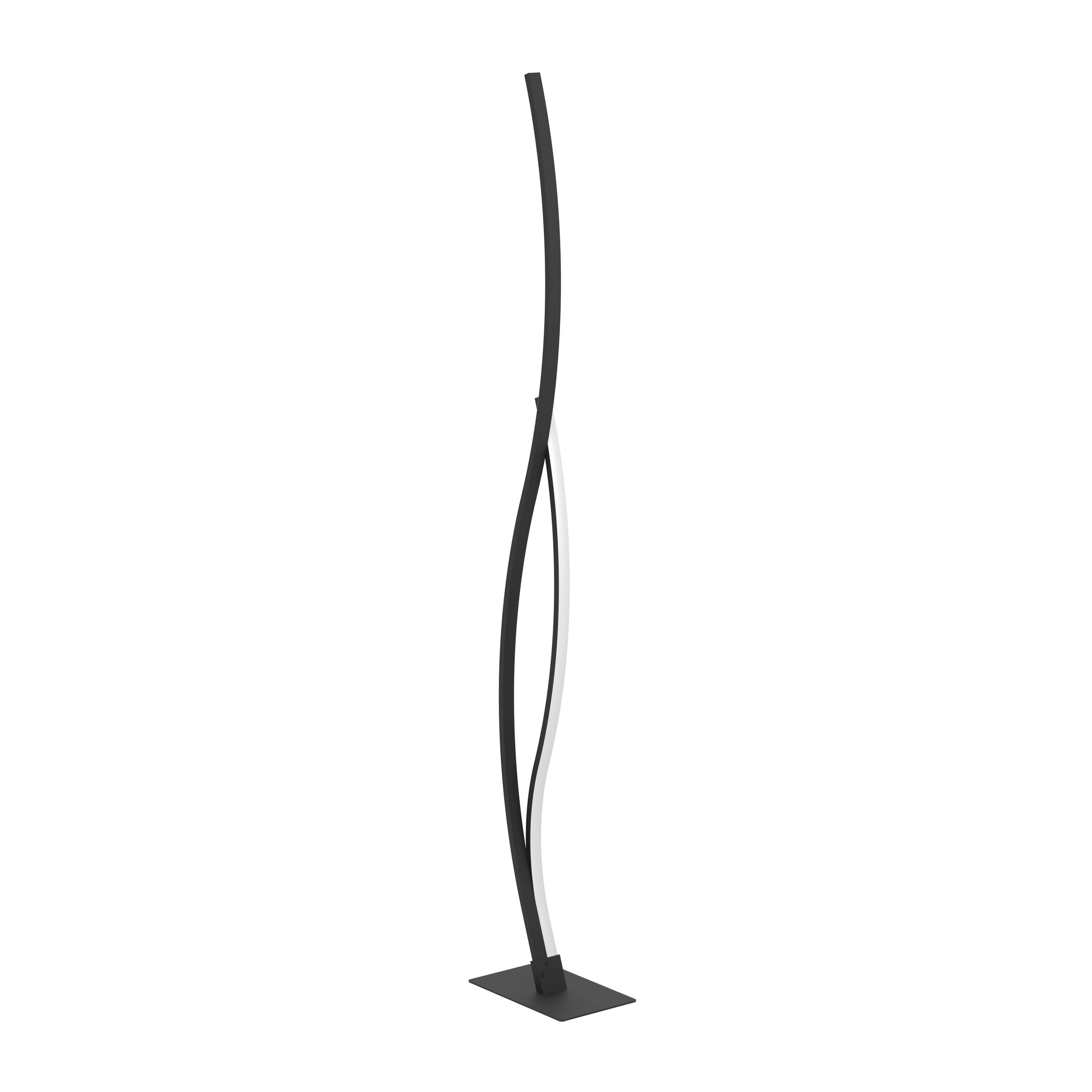 EGLO LED Stehlampe Grisolia, Design Lampe Wohnzimmer