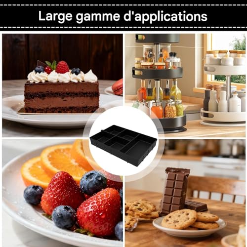 Boîte à snacks à compartiments pour éviter le mélange des aliments - 5