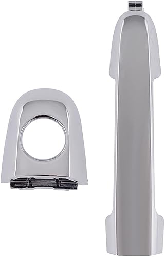 DYOSEN Door Handle Right Chrome Front Rear Outside Door Handle Compatible with Kia Spectra Cerato Hatchback Koup 2009 2010 2011 2012 2013 Car