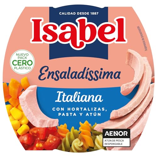 Isabel Ensaladíssima Italiana Pasta y Atún, 220g