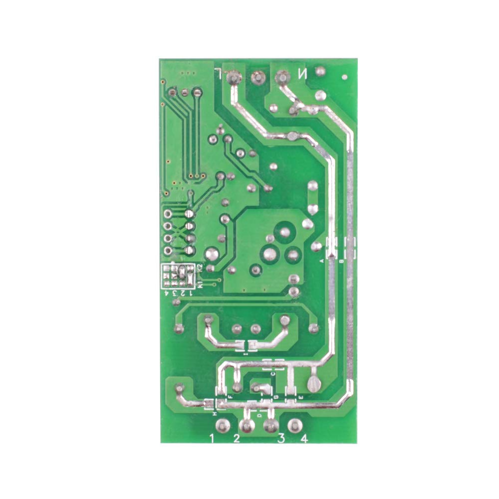 110 V 220 V CA 2 canales 10 A 1000 W, interruptor remoto por radiocontrol, transmisor y receptor, interruptor eléctrico, mando a distancia inalámbrico