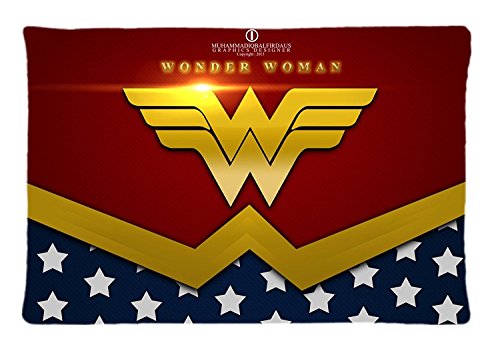 Wonder Woman Custom Pillowcase Rectangle Pillow Cases 20x30 Inches (one side)