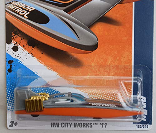 Hot Wheels 1:64 Scale 2011 City Works Gray/Orange H2GO miniatura 2