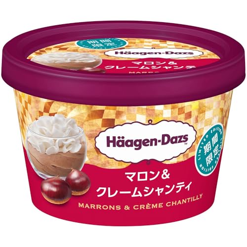 [アイス] ハーゲンダッツ ミニカップ マロン＆クレームシャンティ 110ml×6個のサムネイル